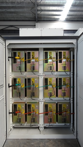 Gerador de Var estático Sinopak 33kV refrigerado a ar interno para alumínio eletrolítico