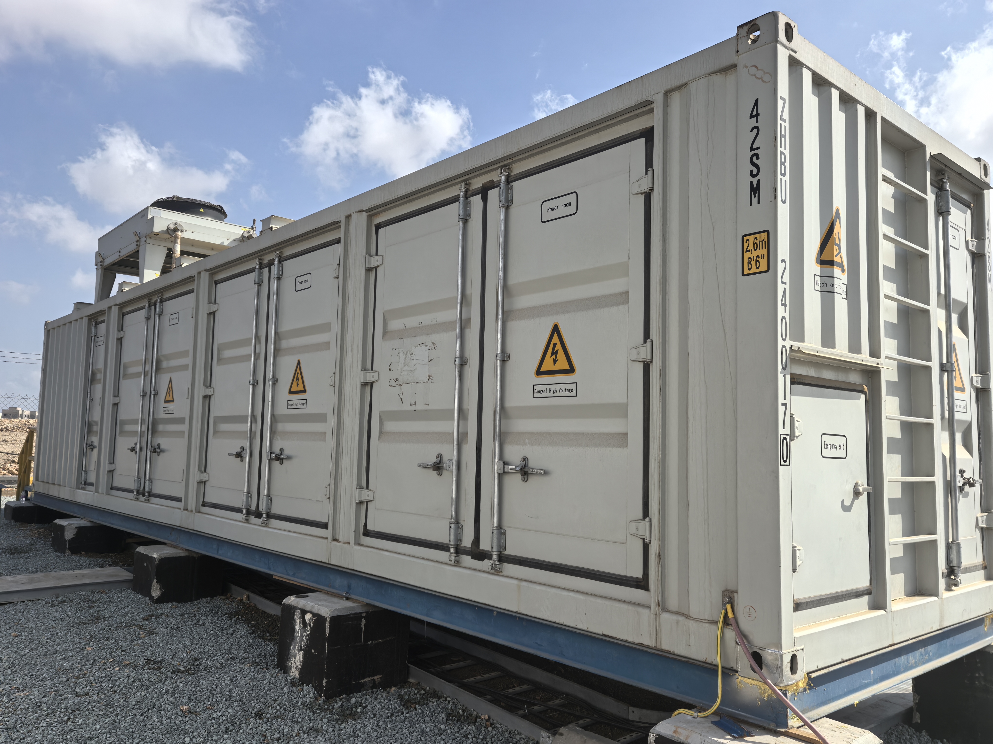 Sinopak 33KV 7M refrigerado a água SVG/STATCOM na Arábia Saudita 